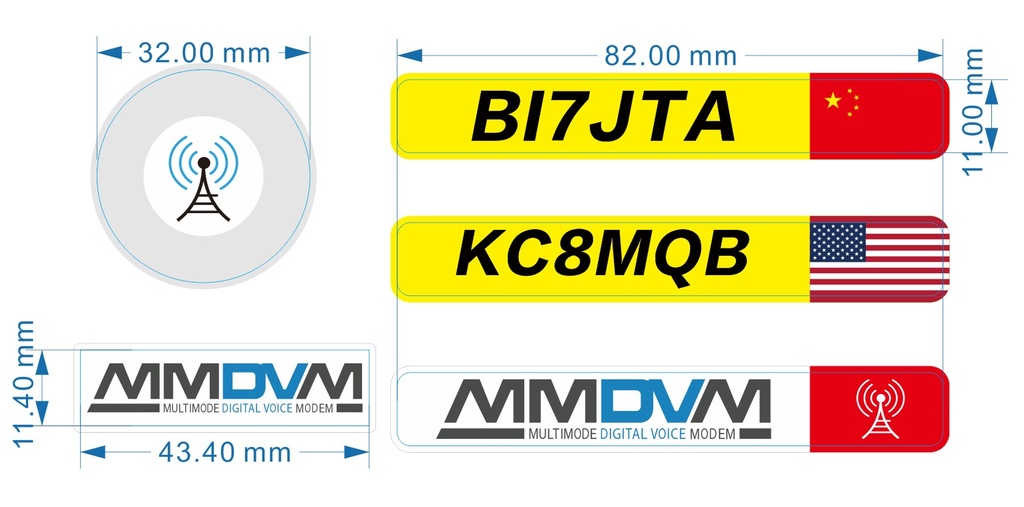 Callsign label Customized